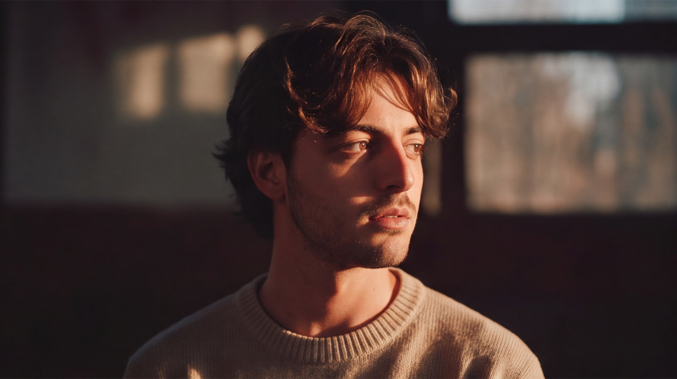 Dylan in warm afternoon light